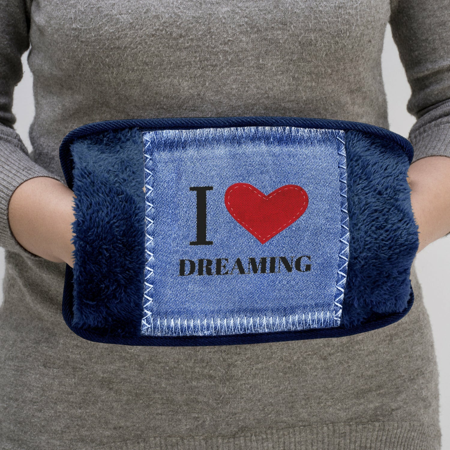 DICTROLUX - Borsa Acqua Calda Elettrica con Tasca Scaldamani 500 Watt